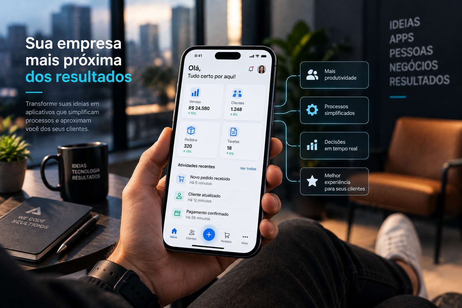 Aplicativo mobile para empresas: quando vale a pena e como tirar do papel